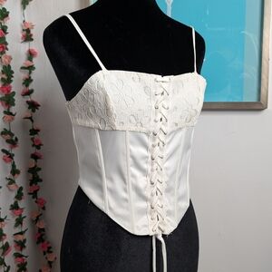 Beyouly Satin Corset Top